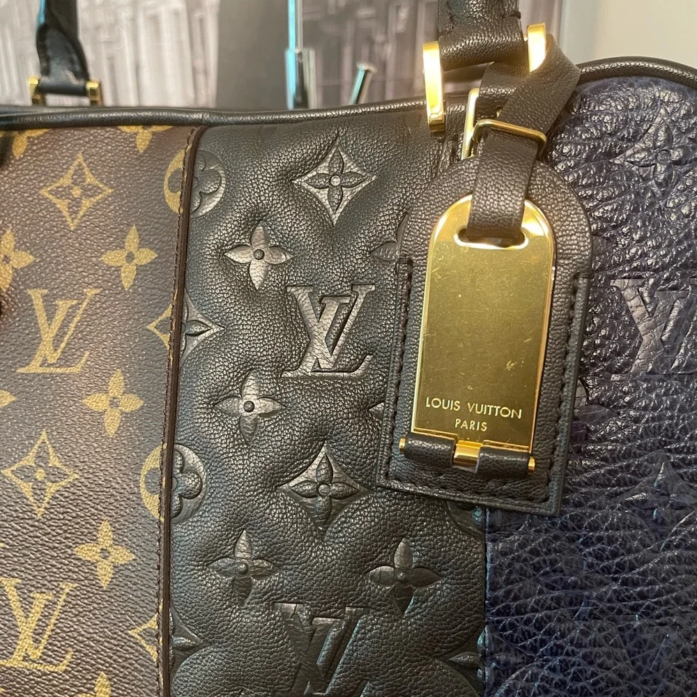 Louis Vuitton Limited Edition Marine Blocks Tote Like New - Picture 5 of 17